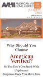 Mobile Screenshot of americanverified.com